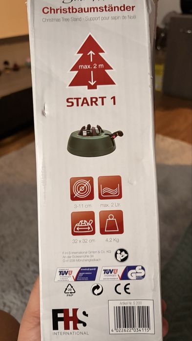 Suport pom Craciun (brad) reglabil