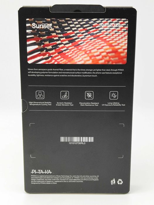 PITAKA Sunset Aramid ProGuard Case for iPhone 17 Pro