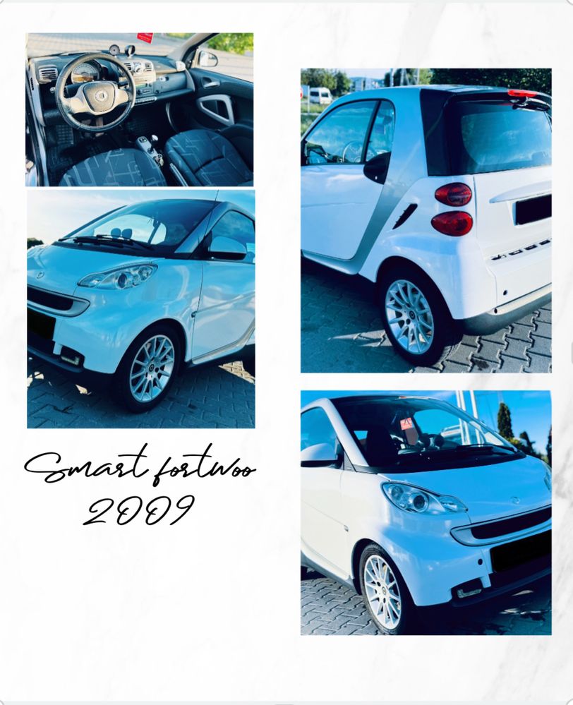 Smart fortwoo IMPECABIL, 81000 Km