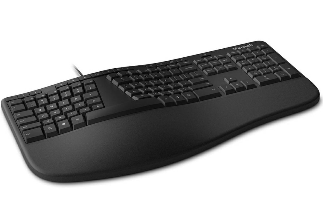 Tastatura ergonomica Microsoft for Business, Negru