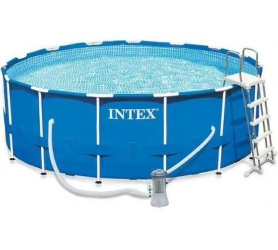 Каркасный бассейн Intex 457х122 см, 28242 Бесплатная доставка