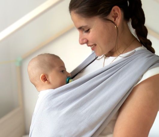 Wrap sistem de purtare bebe