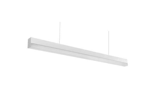Висящо LED Осветително Тяло за Таван - 40W 118.5см бял или черен