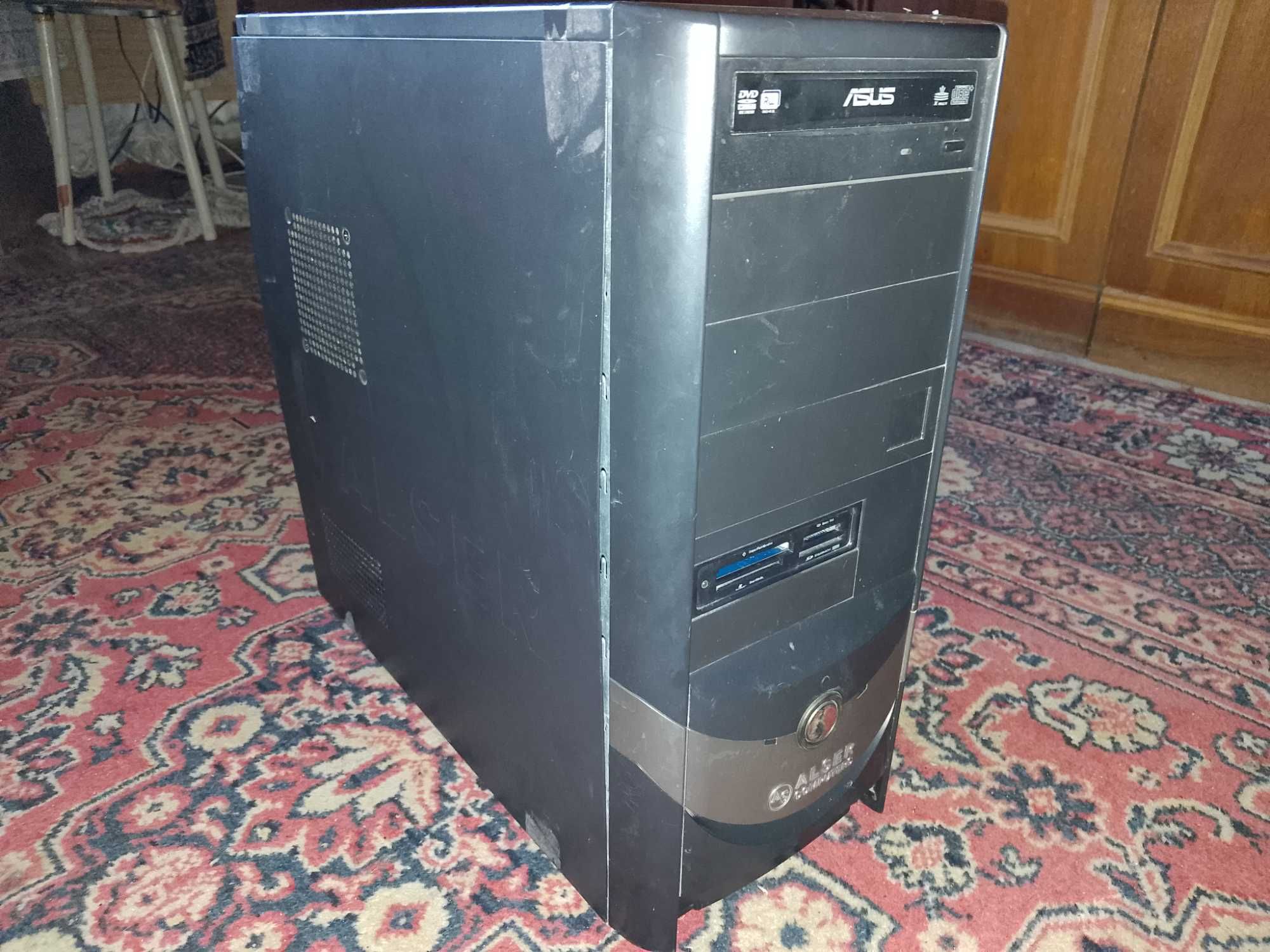 ПРОДАМ системный блок ASUS ALSER COMPUTERS ! Черный. CD-ROM. Компьютер