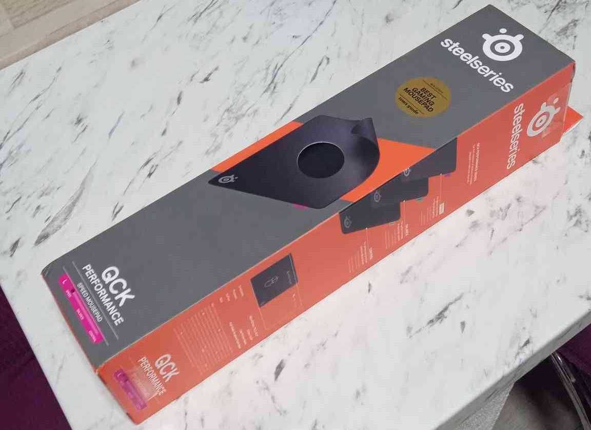 Mousepad Gaming SteelSeries QCK Performance L - Speed, negru