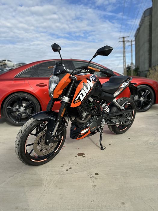 KTM DUKE 125 2015 A1 Usor avariat / inmatriculat