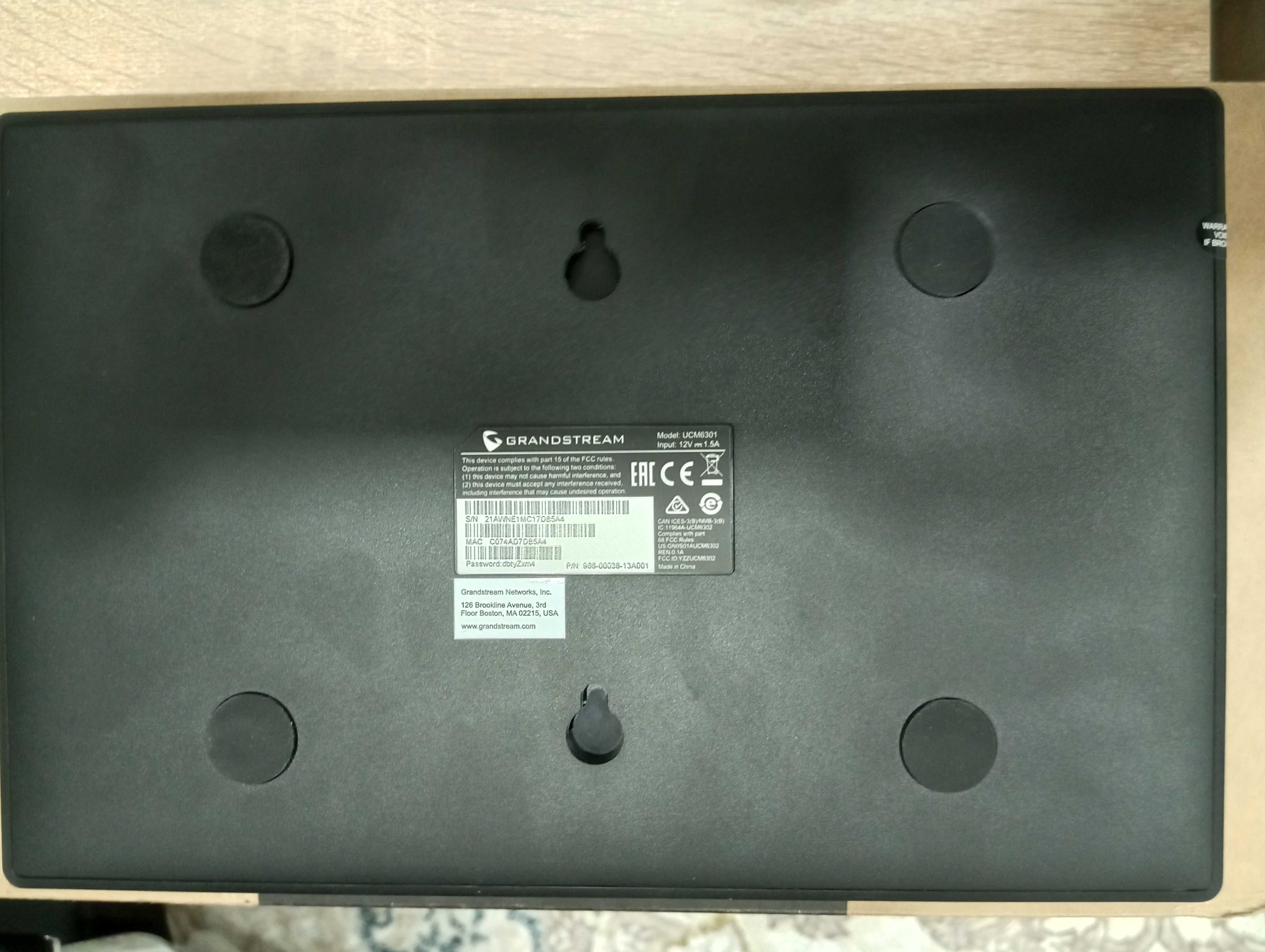Mini ATS, Мини АТС Grandstream UCM6301 Новый
