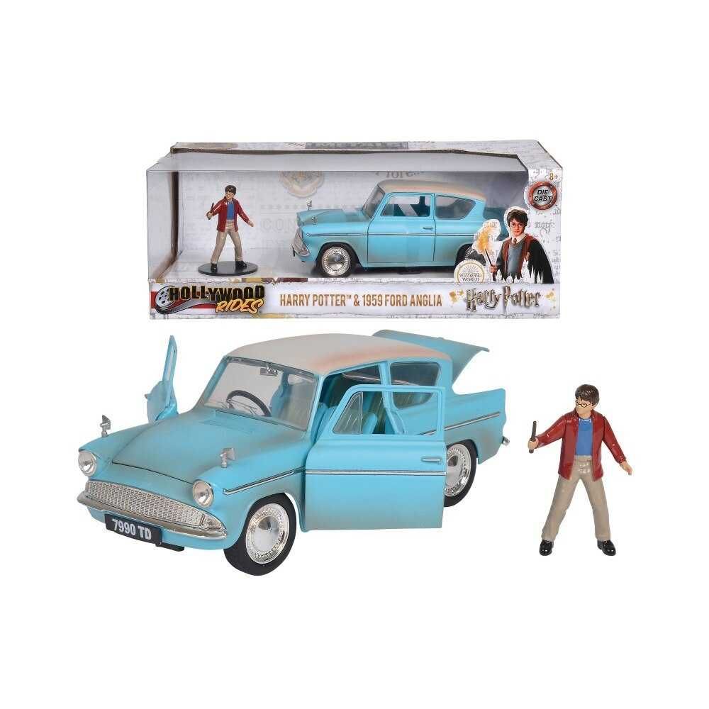 Harry Poter & 1959 Ford Anglia 1:24 Jada