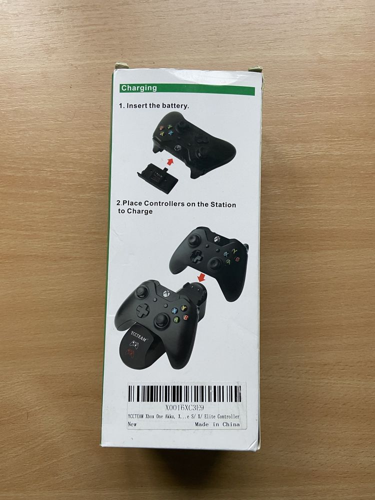 Dual charging station X-box