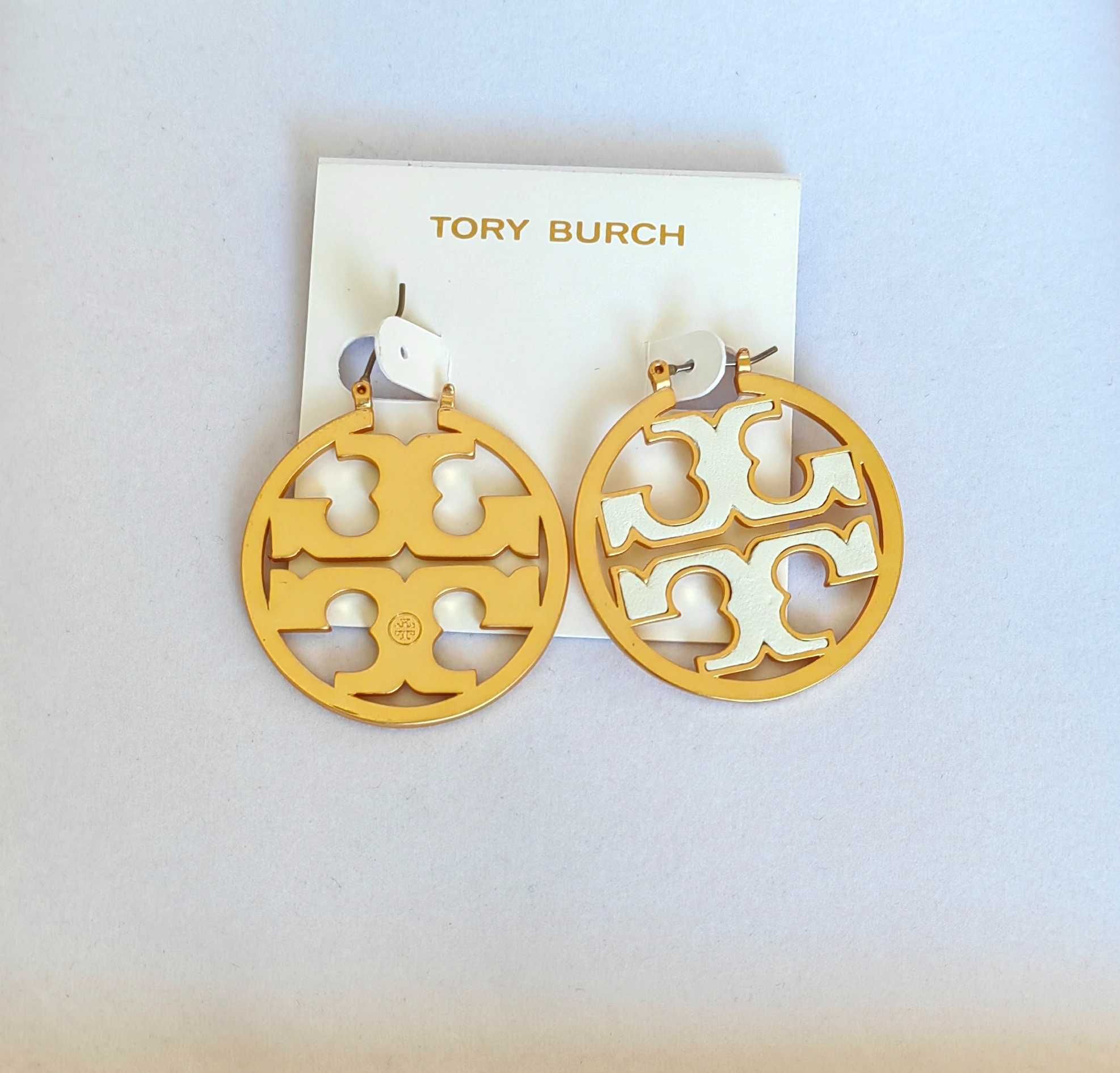 Обеци Tory Burch - Miller hoop earrings