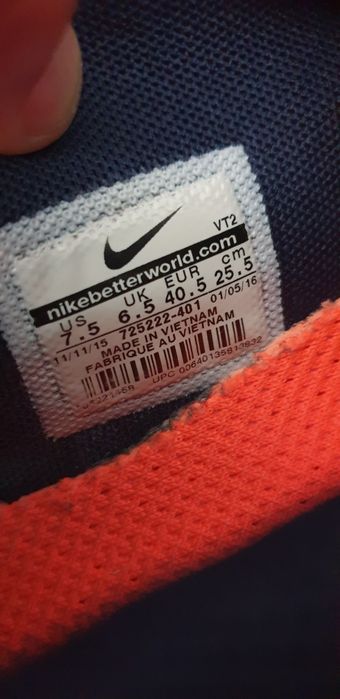 Nike Air Max 90 UK 6.5 US 7.5  40.5/25.5см ОРИГИНАЛ! Мъжки Маратонки!