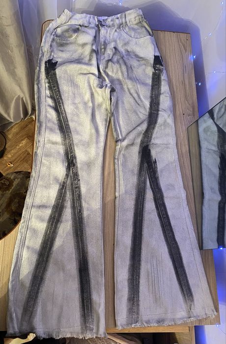 Штаны клеш с китая