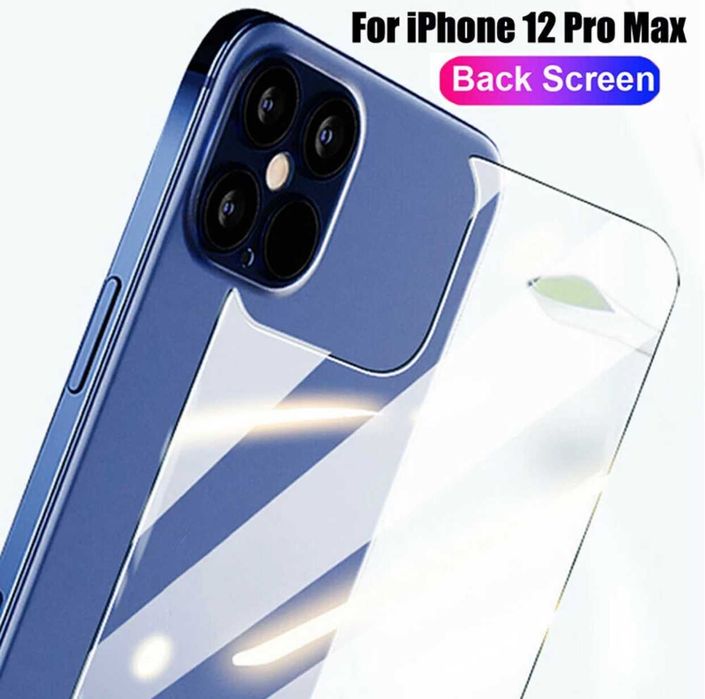 Folie Sticla Securizata SPATE pentru iPhone 12 Pro, 12 Pro Max