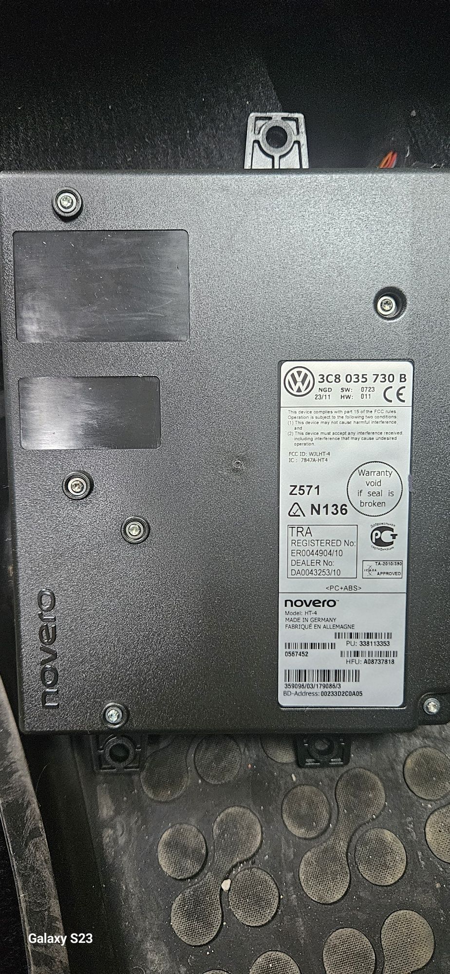 Bluetooth модул(без инсталацията) от VW Passat B7 RNS 510