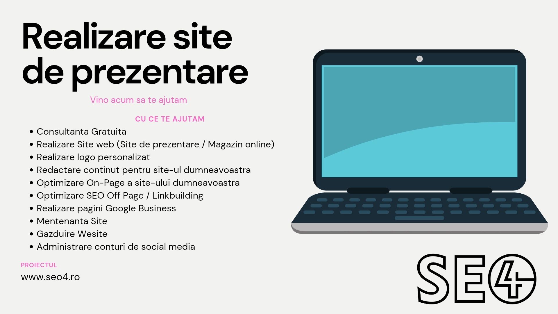 Creare de site-uri de prezentare si magazine online