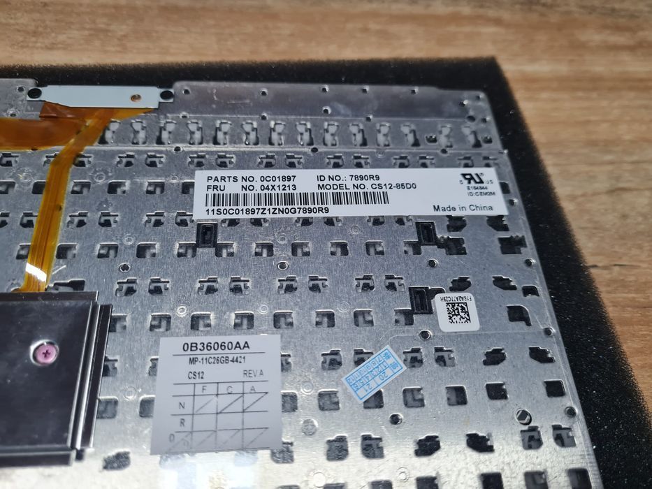 Tastatura Germana cu TrackPoint pentru Lenovo ThinkPad, Negociabil