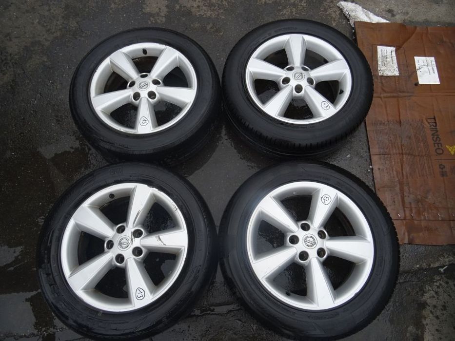 Vand Jante aliaj cu Cauciucuri Nissan Qashqai 215/60 R17 din 2009