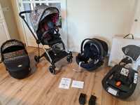 Set complet 3 in 1 Cybex Mios Platinum Rebellious  + bază isofix