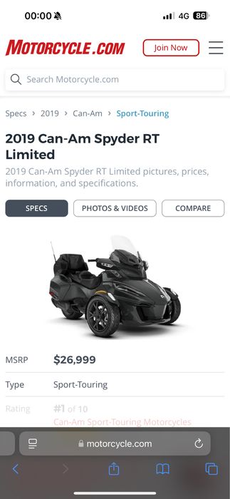 Schimb Can-Am spyder RT 2023  limited edition 120CP (casco+garantie)