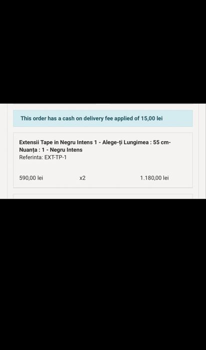 Extensii Tape In Negru Intens