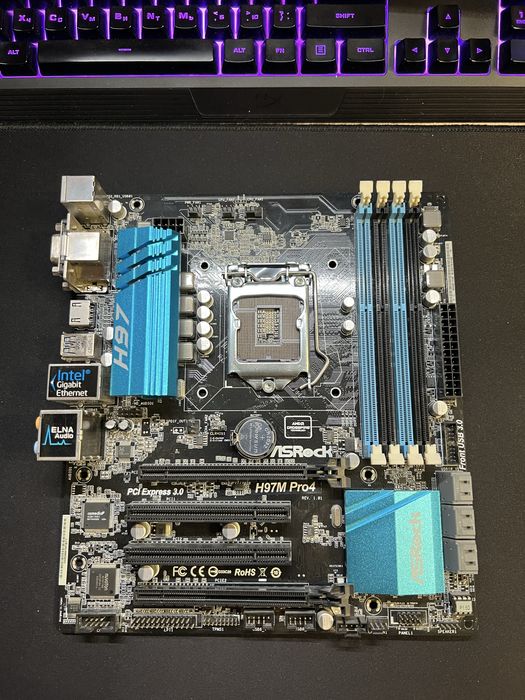 Материнская плата ASRock H97M PRO4 — LGA1150