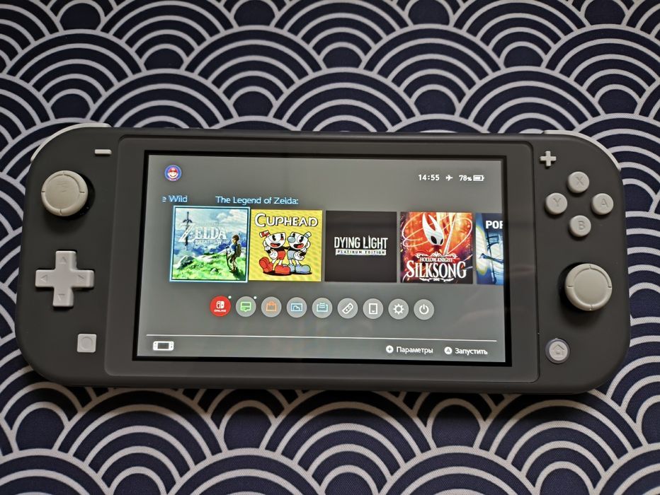 Nintendo switch lite прошитый