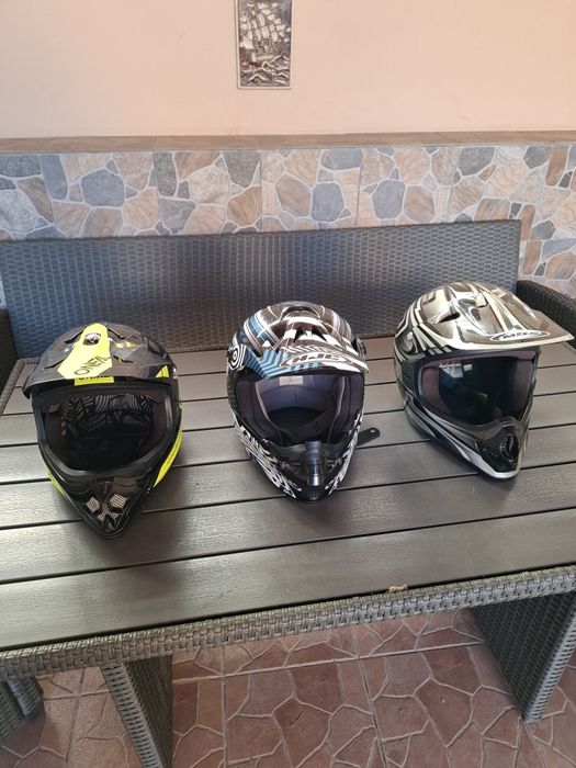 Casti moto cross enduro back flip