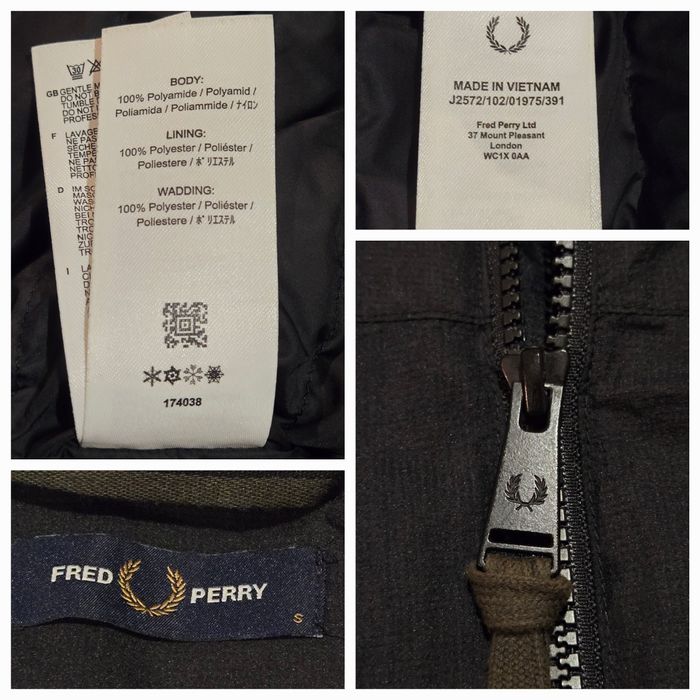 Jacheta barbati iarna Fred Perry S