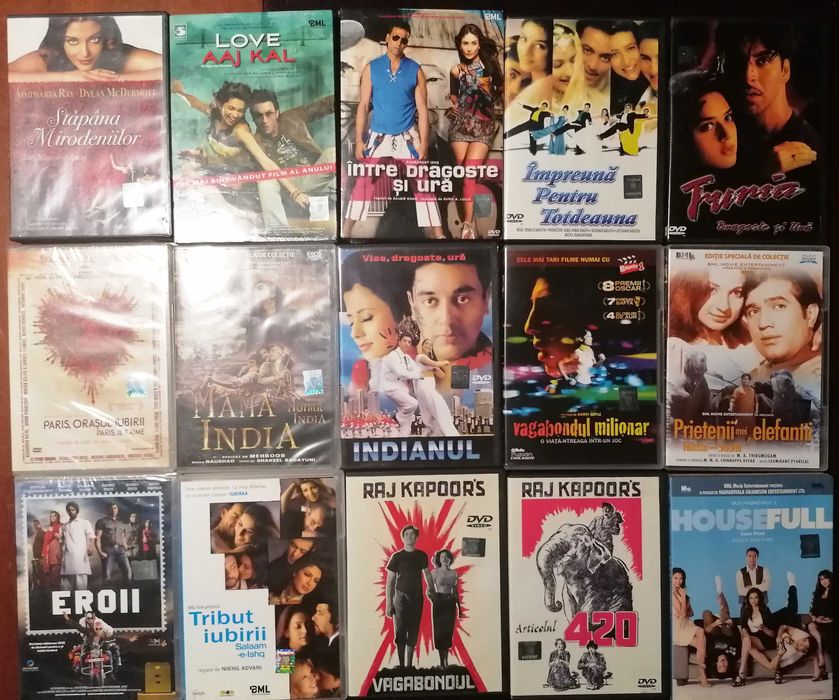 DVD FILME Indiene Cele mai frumoase comedii