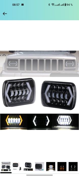 Far auto F.TIP 11-OFF ROAD: 7"/45W / 5X7 (inch)/12V-24V/2700LM/ IP 67