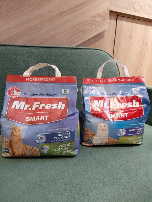 Наполнитель для кошек Mr.Fresh Smart