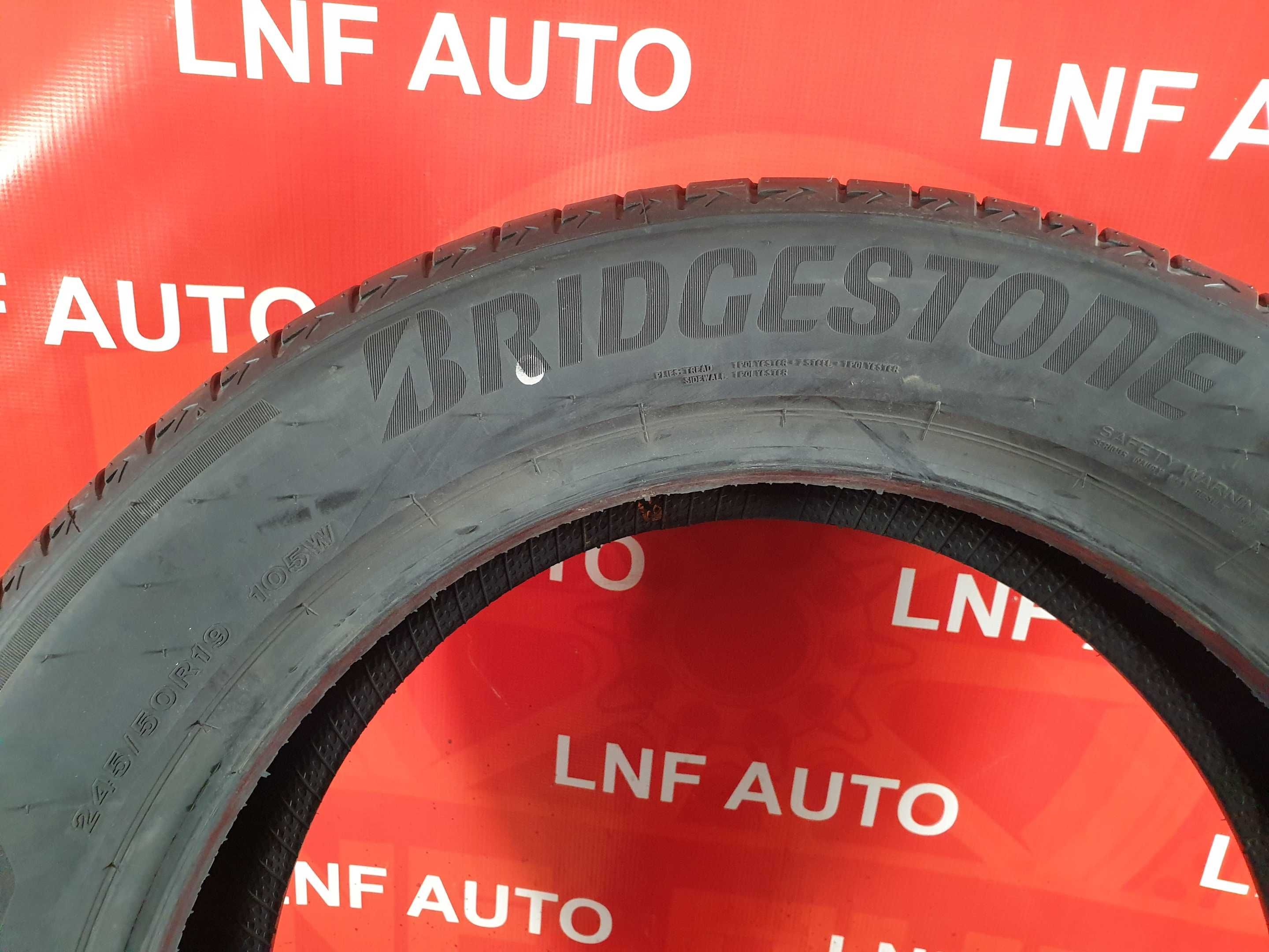 Anvelope de VARA - 245/50/19 - BRIDGESTONE - NOI - DOT 2021 - 2019 !