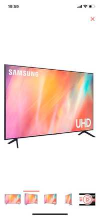 Телевизор Samsung UE85AU7100UXCE 216 см черный