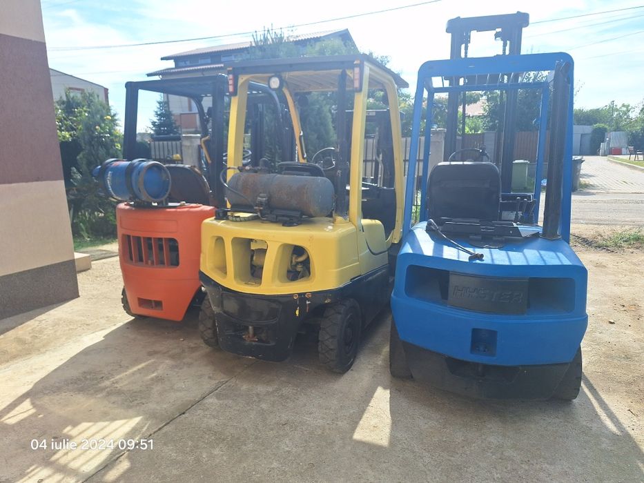 Închiriere stivuitor încarcare descarcare marfa paleti containere tir