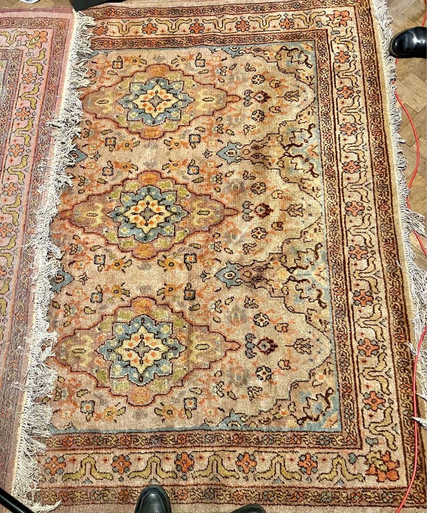 Covor Persan tesut manual din lana de Bukhara 3x2m