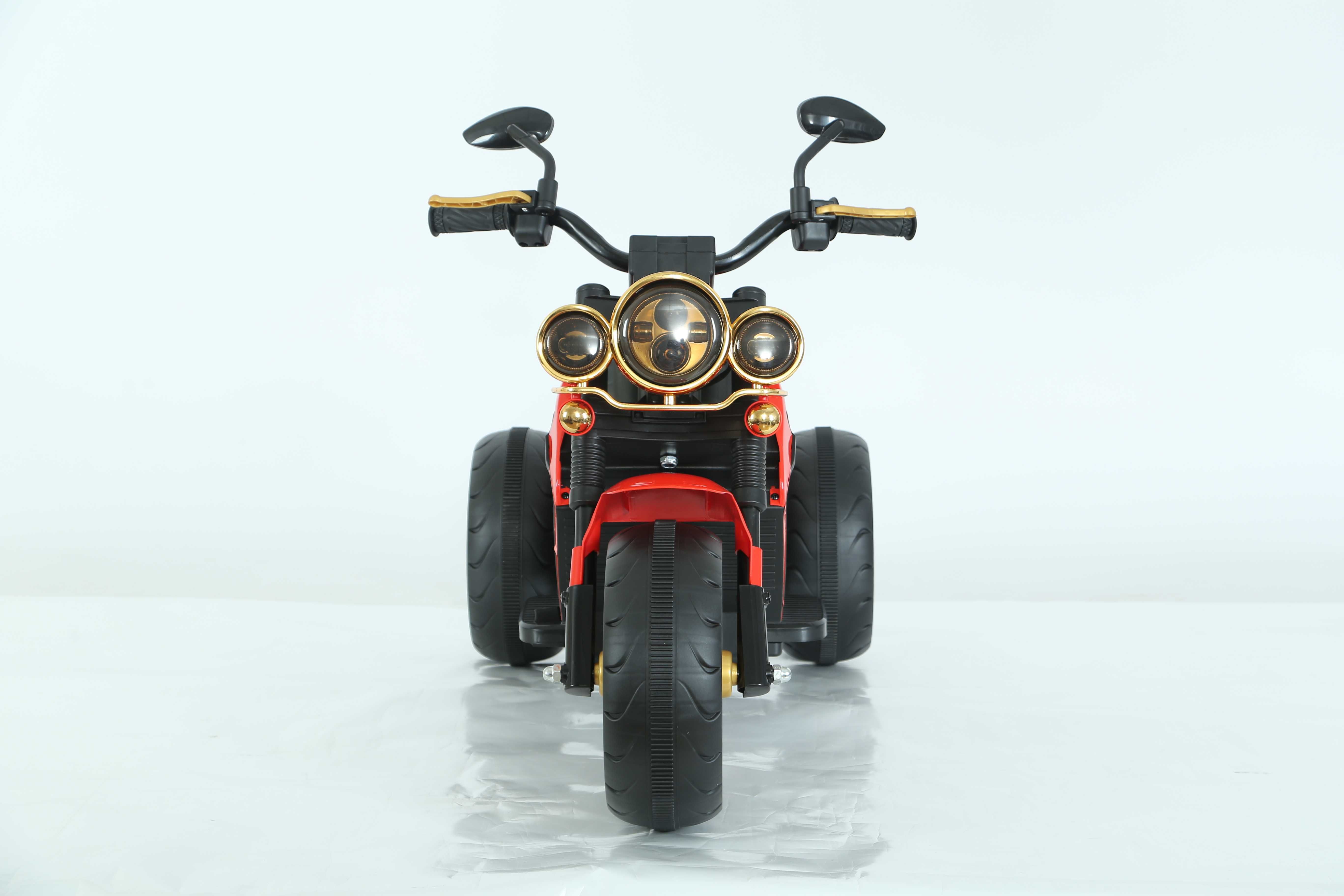 Motocicleta electrica cu 3 roti Kinderauto BJDL2388 2x 35W 6V, RC, RED