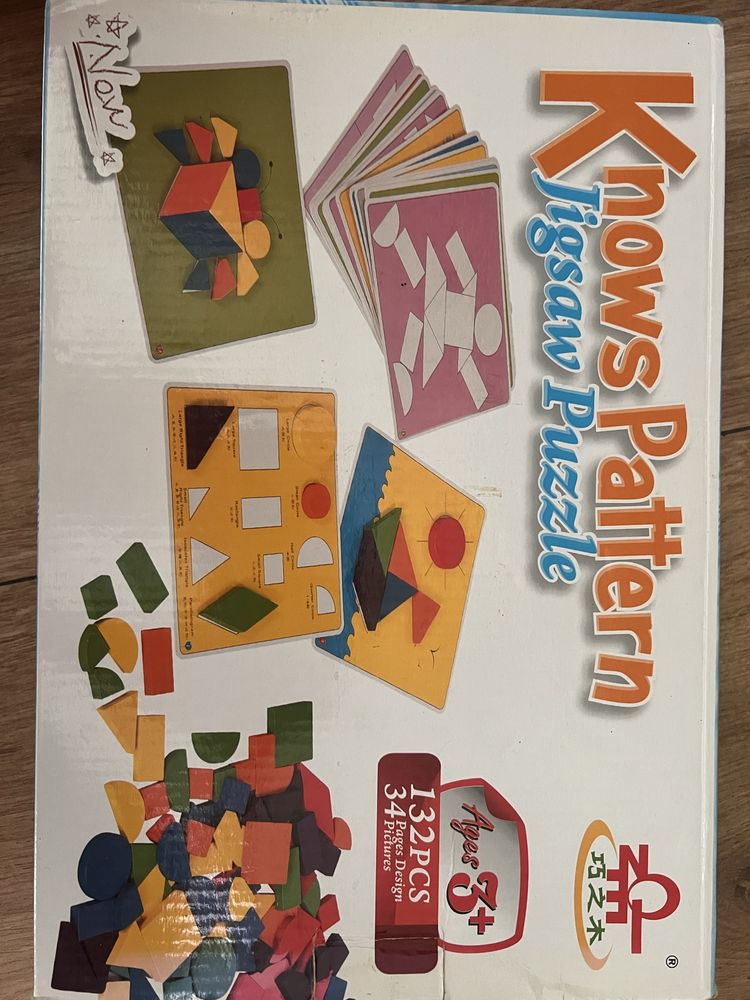 Jocuri montessori culori forme geometrice