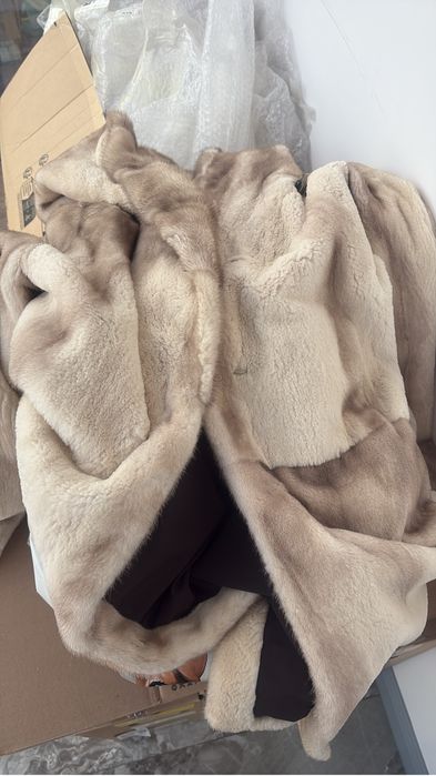 Шуба норковая стриженная