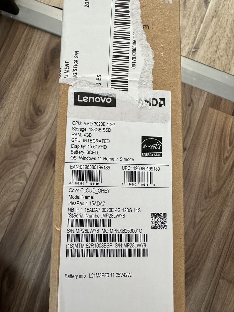 Laptop Lenovo IdeaPad 1 15ADA7 - Nou - Sigilat