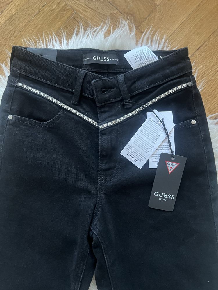 Черни дънки Guess, XS размер