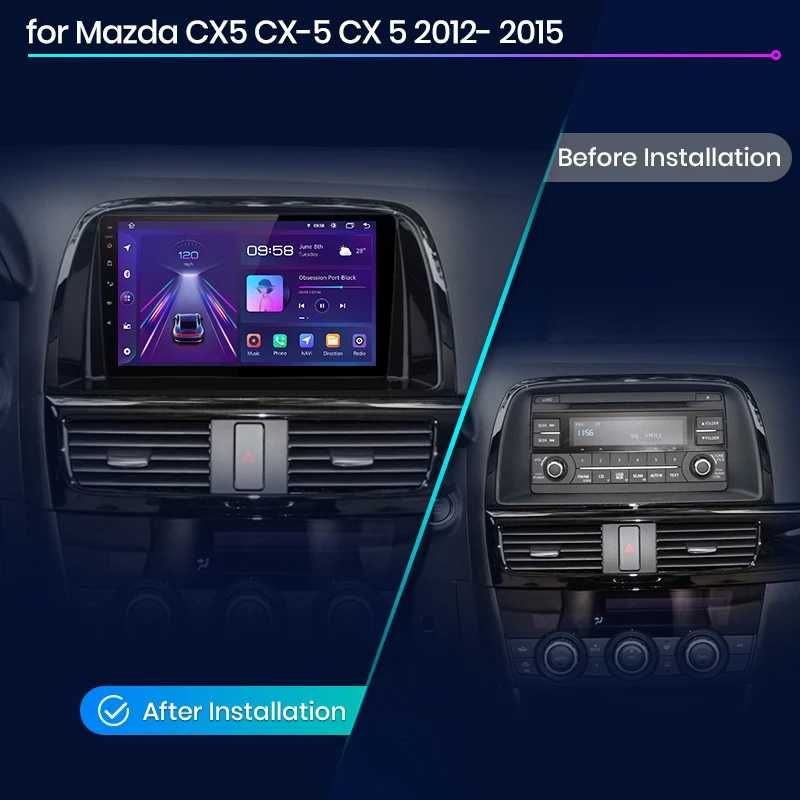 Navigatie Android Dedicata 9Inch Mazda CX5 (2012-2015), WiFi,Carplay