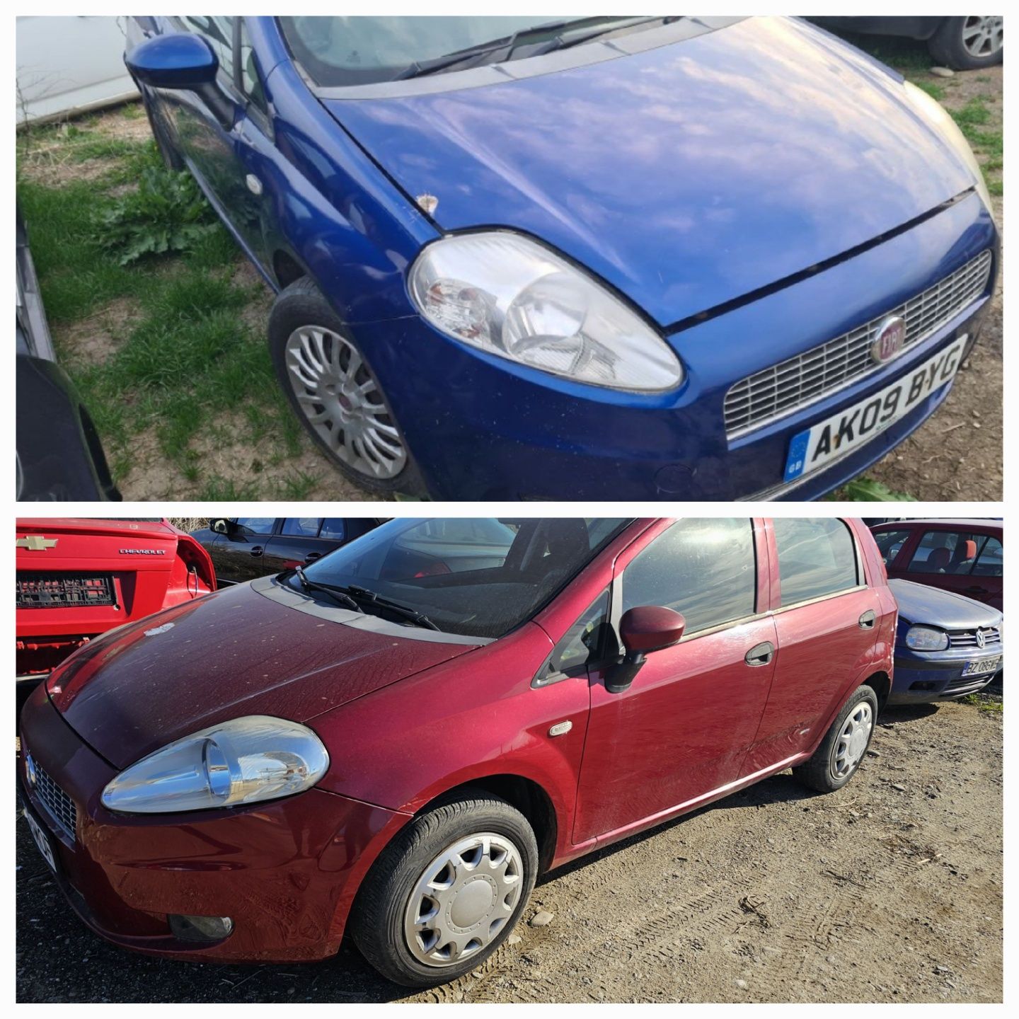 Dezmembrez Fiat Punto