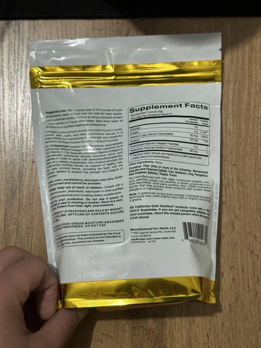 California collagen up.