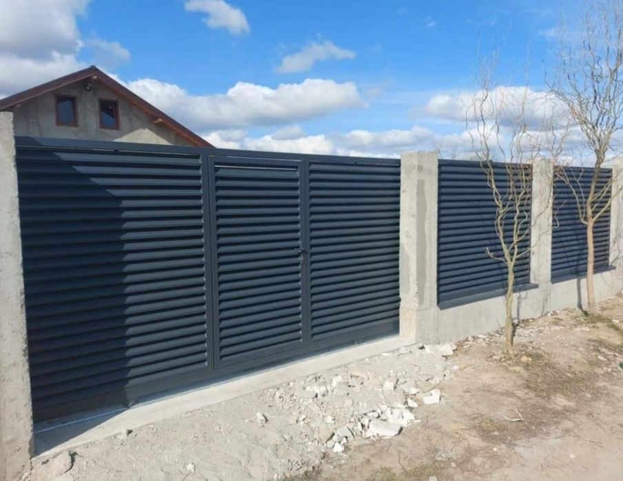 Meseriasi la garduri din plasa borduroasa și sipca metalica jaluzele v