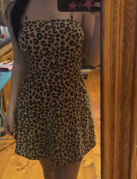 Vand rochie imprimeu leopard