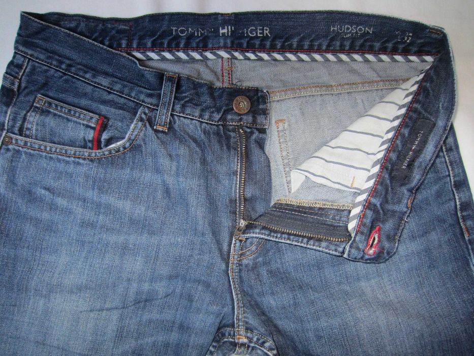 Blugi Tommy Hilfiger, W34 L32,Hudson,Talie=86cm,Lung=102cm, drepti