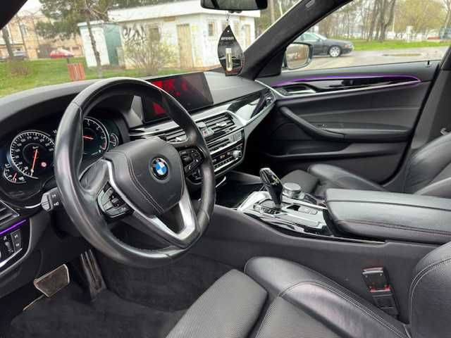 BMW 530D 265CP G30 Motor 3.0 2018, Pachet M, Head Up, Alb perlat