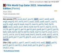 FIFA WORLD CUP 2022 Qatar schimb cartonase stickere Album Panini