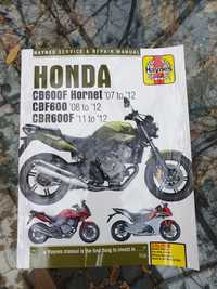 Carte Manual Service Reparatii Honda CBR600 F CBF600 CB600F Hornet