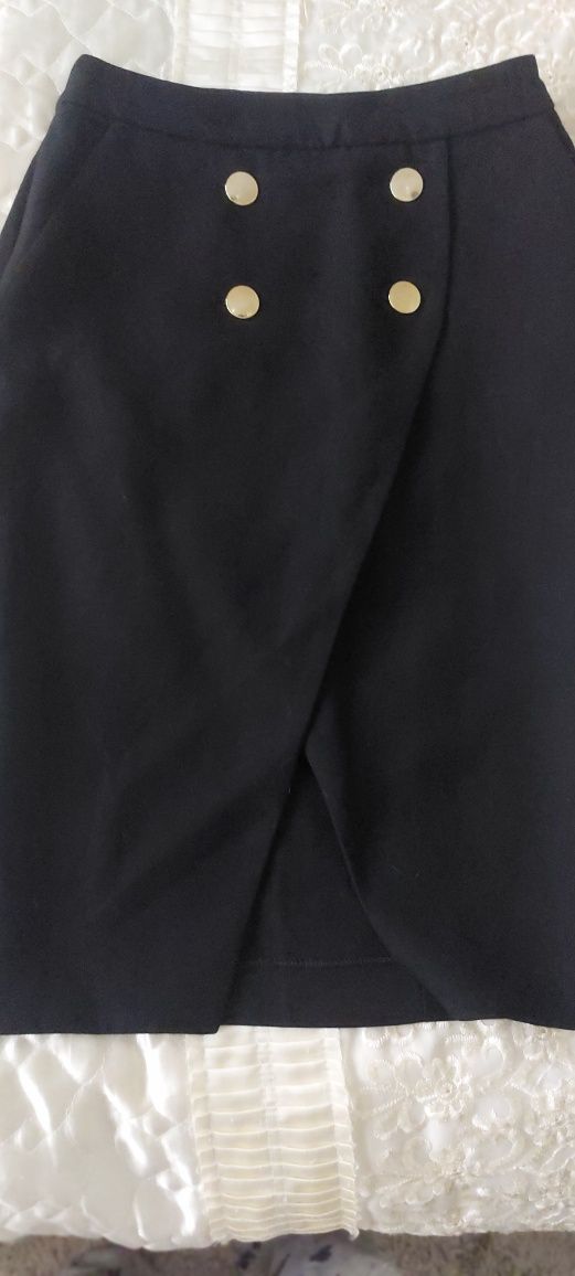 Fustă neagră Zara XS-S